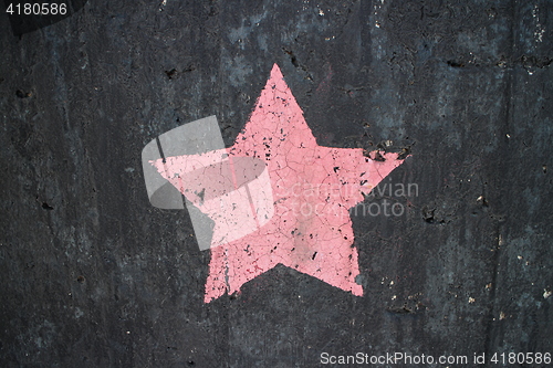 Image of  graffiti pentagram  star