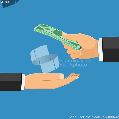 Image of Hand with Money