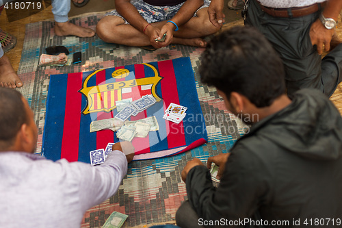 Image of Playing Falash (Teen Pathi) in Nepal