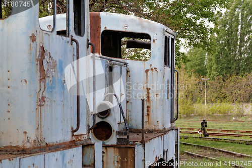 Image of Old locomotive