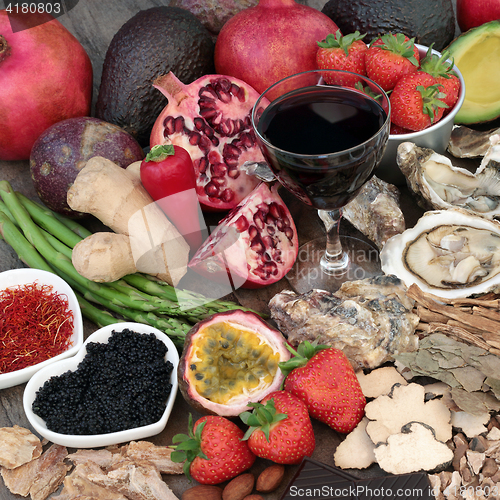 Image of Aphrodisiac Food and Drink