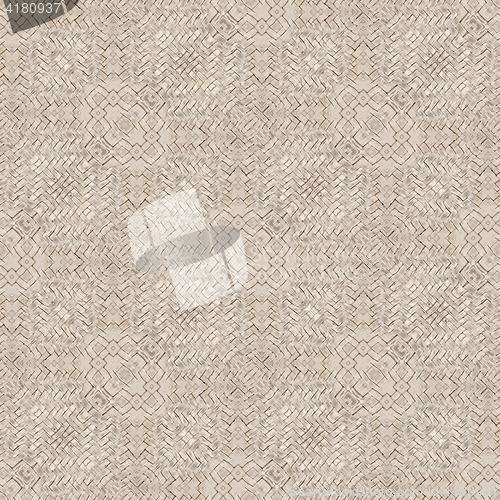 Image of Rattan Basket Seamless Texture Pattern