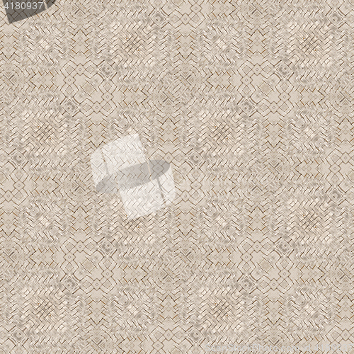 Image of Rattan Basket Seamless Texture Pattern