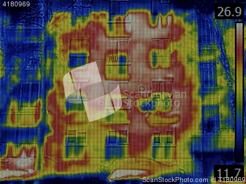 Image of Facade Thermal Image