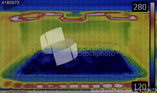 Image of Pizza Oven Thermal Image