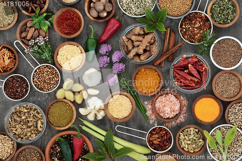 Image of Herb and Spice Seasoning Selection