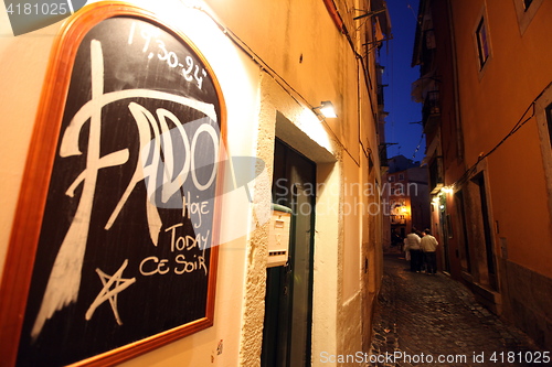 Image of EUROPE PORTUGAL LISBON ALFAMA FADO