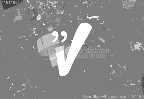 Image of Quote blank template. Quote bubble. Print design. Quote form. Template vector. Vector poster. Empty template. Circle business card template, paper sheet, information, text. vector quote circle blank