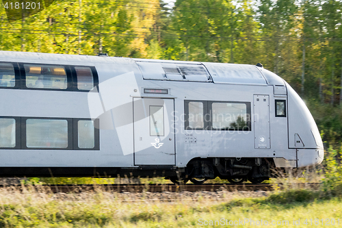 Image of  Double-decker train