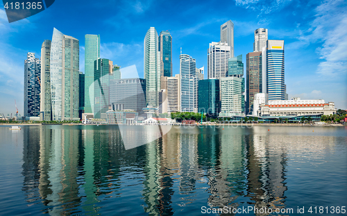 Image of Modern city skyline