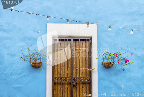 Image of Colorful doorway