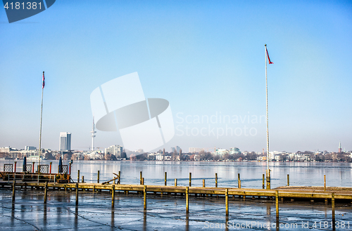 Image of Alster lake, Hamburg