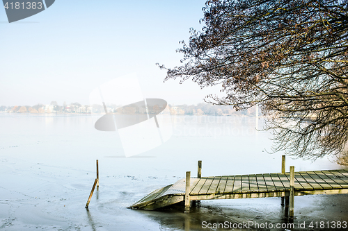 Image of Alster lake, Hamburg