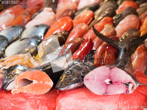 Image of Fish at a fish market