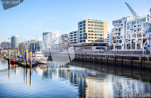 Image of view of Hamburg city