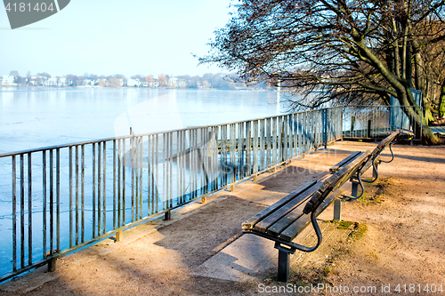 Image of Alster lake, Hamburg