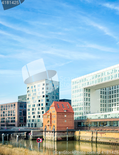 Image of Old and new buildings in Hamburg