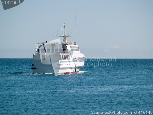 Image of Small Passenger Ship in the SEA