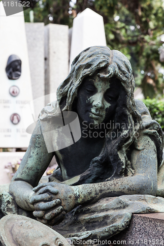 Image of Old Cemetery statue