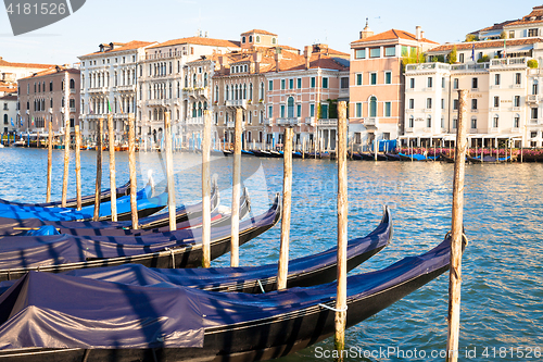 Image of Venice, Gondolas detail