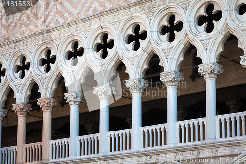 Image of Venice, Italy - Columns perspective