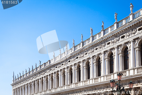 Image of Venice, Italy - Columns perspective