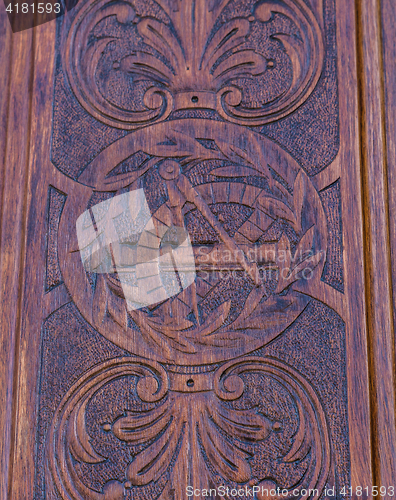 Image of Freemasonry door entrance detail