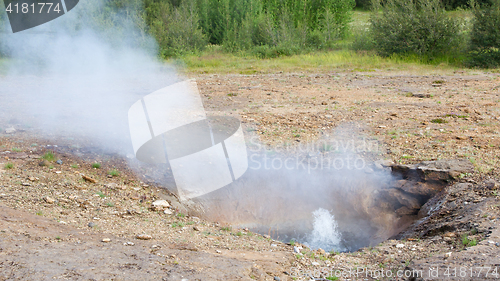 Image of Little geyser - Iceland