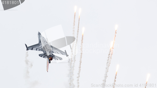 Image of LEEUWARDEN, THE NETHERLANDS-JUNE 10, 2016: Belgium - Air Force G