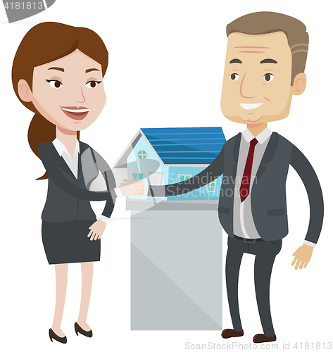 Image of Agreement between real estate agent and buyer.