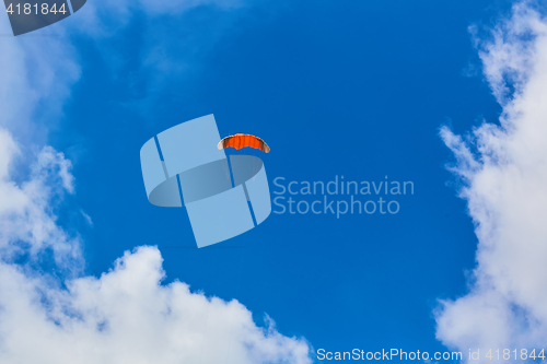 Image of kite in the sky and cloud