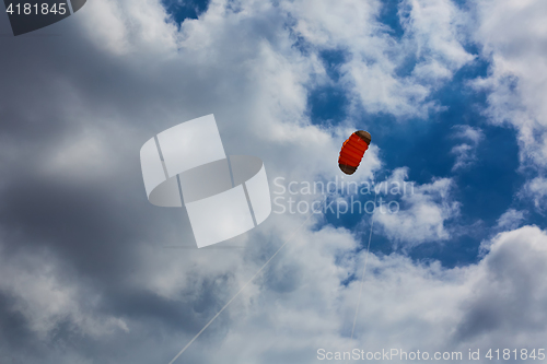 Image of kite in the sky and cloud