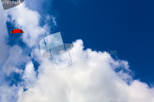 Image of kite in the sky and cloud