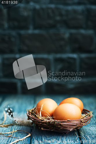 Image of easter eggs