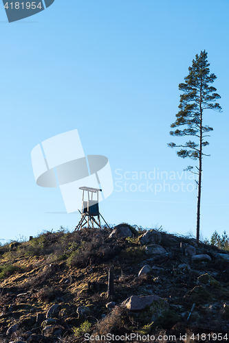 Image of Hunting tower on the top