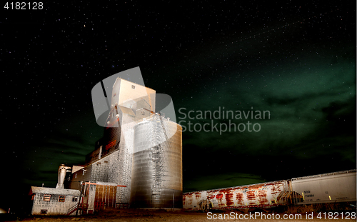 Image of Night Photo Grain Elevator