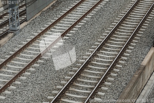 Image of Railway tracks pair