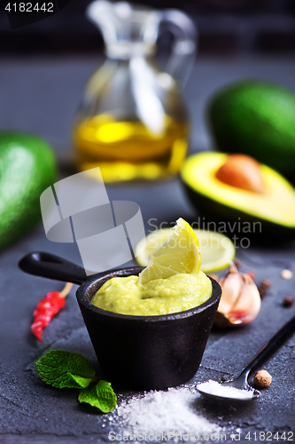 Image of avocado sauce