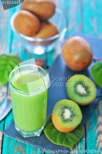 Image of kiwi juice