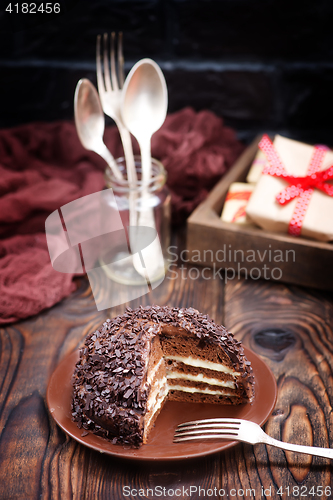 Image of chocolate cake