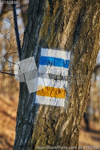 Image of Hiking trail signs
