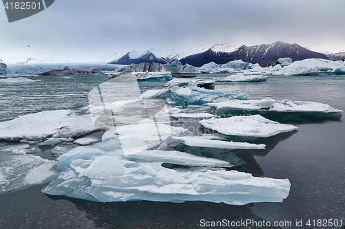 Image of Glacial lake in Iceland