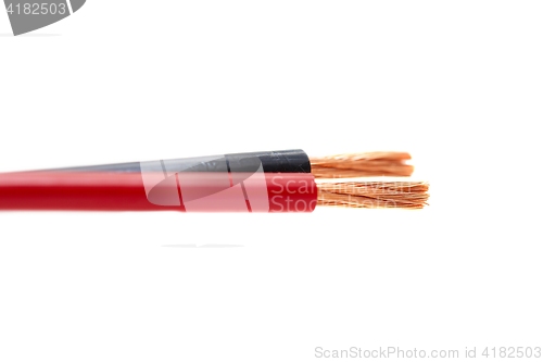 Image of Cut Wires Isolated