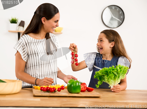 Image of Having fun in the kitchen