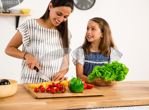 Image of Having fun in the kitchen