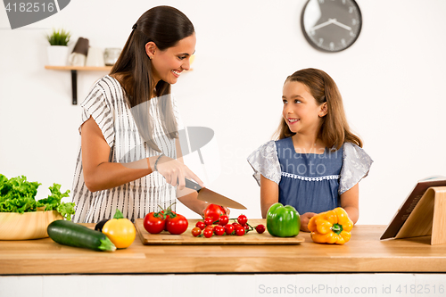 Image of Having fun in the kitchen