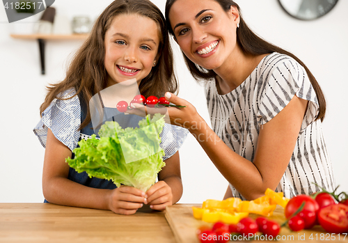 Image of Having fun in the kitchen