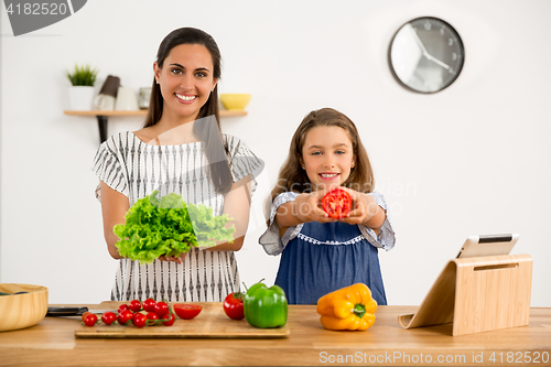 Image of Having fun in the kitchen