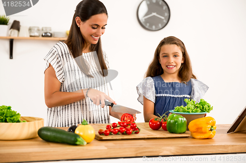 Image of Having fun in the kitchen