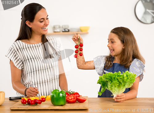 Image of Having fun in the kitchen